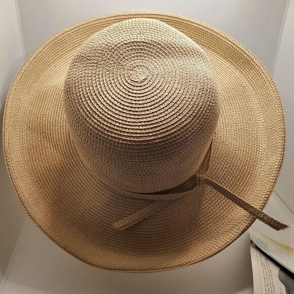 Sunday Afternoons Womens Kauai Hat 50 UPF Medium Packable Braided Cotton Paper - Picture 3 of 8